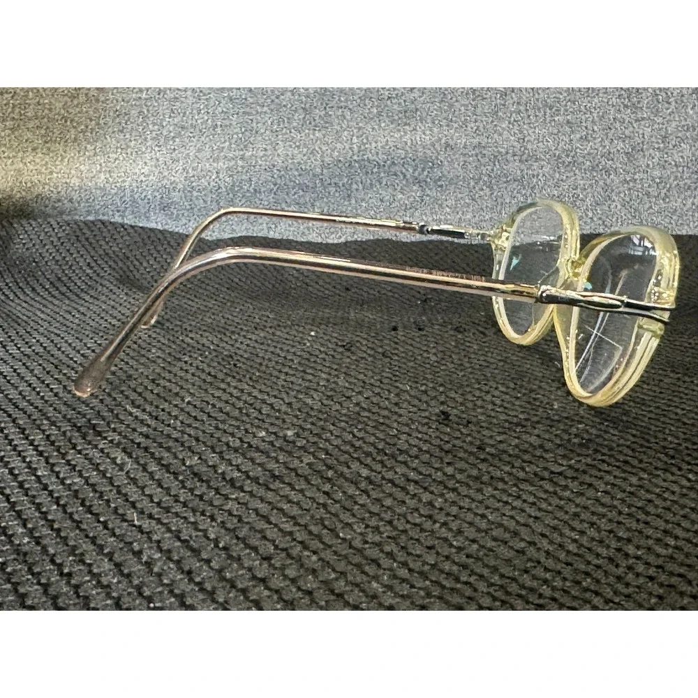 VTG Elizabeth Arden EA-708-3 Women's Oversized Blue Eyeglasses Frame with Case